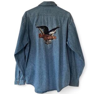 HARLEY DENIM SHIRT🦅